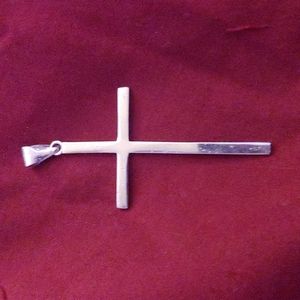 Silver Cross pendant